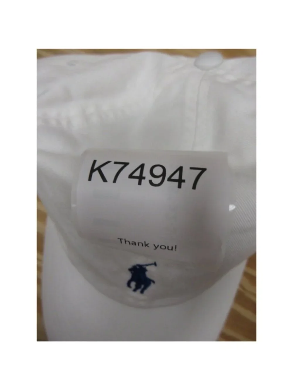 Polo Ralph Lauren Hat Cap Strapback White Adjustable Pony Heritage